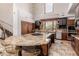 Gourmet kitchen featuring a large island and high-end appliances at 6215 E Turquoise Ave, Paradise Valley, AZ 85253