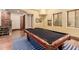 Game room features a pool table, wet bar, and seating at 6215 E Turquoise Ave, Paradise Valley, AZ 85253