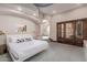 Luxurious main bedroom with private access and ensuite bathroom at 6215 E Turquoise Ave, Paradise Valley, AZ 85253