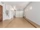 Garage with painted floor, a door and extra storage space at 6215 E Turquoise Ave, Paradise Valley, AZ 85253