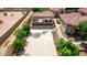 Private backyard basketball court with covered patio at 6215 E Turquoise Ave, Paradise Valley, AZ 85253