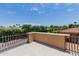Private balcony with wrought-iron railings and neighborhood view at 6215 E Turquoise Ave, Paradise Valley, AZ 85253