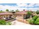 Luxury estate with large backyard, pool, and covered patio at 6215 E Turquoise Ave, Paradise Valley, AZ 85253