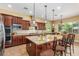 Gourmet kitchen boasts granite countertops and ample cabinetry at 20371 E Calle De Flores --, Queen Creek, AZ 85142