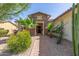 Brick walkway leads to the front entrance of the home at 20371 E Calle De Flores --, Queen Creek, AZ 85142