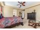 Comfortable bedroom with a queen-size bed and dresser at 20371 E Calle De Flores --, Queen Creek, AZ 85142