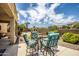 Enjoyable patio with seating area, perfect for outdoor dining and relaxation at 16612 N 151St Ln, Surprise, AZ 85374