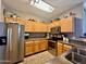 Well-equipped kitchen with ample cabinetry and stainless steel appliances at 20100 N 78Th Pl # 3090, Scottsdale, AZ 85255