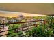 Expansive balcony overlooking the complex and mountains at 7137 E Rancho Vista Dr # 7008, Scottsdale, AZ 85251