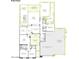 First floor plan showcasing an open layout with multiple bedrooms and garage at 10010 S 37Th Ave, Laveen, AZ 85339