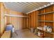 Workshop area with shelving and ample storage space at 8125 E Billings St, Mesa, AZ 85207