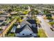 Aerial view of a modern house with a pool, showcasing its location in a residential neighborhood at 4007 E Montecito Ave, Phoenix, AZ 85018