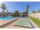 Community pool, spa, and shuffleboard at 4525 N 66Th St # 70, Scottsdale, AZ 85251