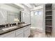 Clean bathroom with double vanity and shower/tub combo at 4525 N 66Th St # 70, Scottsdale, AZ 85251