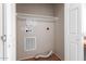 Functional laundry room with washer and dryer hookups at 2550 S Ellsworth Rd # 366, Mesa, AZ 85209
