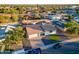 Aerial view of a house with a small green lawn at 1873 E Ellis Dr, Tempe, AZ 85282