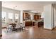 Spacious kitchen with granite countertops, wooden cabinets, and island at 6737 E Rockaway Hills Dr, Cave Creek, AZ 85331