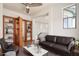 Cozy sitting area with comfortable seating and built-in shelves at 6737 E Rockaway Hills Dr, Cave Creek, AZ 85331