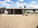 Covered patio with gravel landscaping in the backyard at 14631 N 36Th Pl, Phoenix, AZ 85032