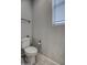 Simple bathroom with toilet, sink, and shower/tub combo at 1859 N Westfall Ln, Casa Grande, AZ 85122
