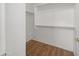 Spacious walk-in closet with ample shelving and hanging space at 11168 E Lost Canyon Ct, Gold Canyon, AZ 85118