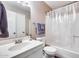 Clean bathroom with a shower/tub combo and updated vanity at 14300 W Bell Rd # 505, Surprise, AZ 85374