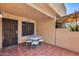 Private patio with a bistro set, perfect for relaxing at 14300 W Bell Rd # 505, Surprise, AZ 85374