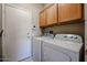 Convenient laundry room with washer and dryer at 16222 W Talara Way, Surprise, AZ 85374