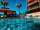 Inviting community pool with comfortable lounge chairs at 4750 N Central Ave # 8B, Phoenix, AZ 85012