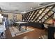 Game room with pool table and extensive library at 4750 N Central Ave # 8B, Phoenix, AZ 85012
