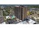 High rise building with pool and parking at 4750 N Central Ave # 8B, Phoenix, AZ 85012