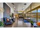 Landmark Towers Lobby with comfortable seating at 4750 N Central Ave # 8B, Phoenix, AZ 85012