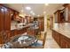 Spacious kitchen with an island and breakfast nook at 10220 E Cochise Dr, Scottsdale, AZ 85258