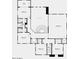Second-story floor plan showing 5 bedrooms, 2 full baths, 1 half bath, gameroom, and study at 5727 N 84Th Dr, Glendale, AZ 85305