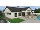 Backyard with pool, patio, fire pit, and outdoor kitchen at 2659 E Maplewood St, Gilbert, AZ 85297