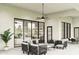 Relaxing outdoor patio with comfortable seating and kitchen views at 2659 E Maplewood St, Gilbert, AZ 85297