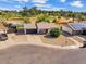 Single-story home with red door, golf course view at 3406 E Libby St, Phoenix, AZ 85032