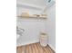 Walk-in closet with ample shelving and hanging space at 3406 E Libby St, Phoenix, AZ 85032