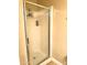 Shower stall with glass enclosure at 17473 W Elizabeth Ave, Goodyear, AZ 85338