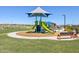 Modern playground with slides and shade structure at 4388 W Janie St, San Tan Valley, AZ 85144