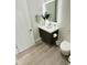 Contemporary bathroom with floating vanity and toilet at 27222 N 64Th Dr, Phoenix, AZ 85083