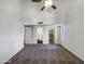 Spacious bedroom with high ceilings, carpet, and ample closet space at 7417 N Via Camello Del Norte -- # 160, Scottsdale, AZ 85258