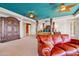 Luxurious main bedroom with a large sitting area and custom cabinetry at 1402 E Coral Cove Dr, Gilbert, AZ 85234