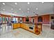 Eat-in kitchen boasting a large island and modern appliances at 1402 E Coral Cove Dr, Gilbert, AZ 85234