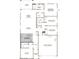 Floor plan showing a spacious home with three bedrooms and a two-car garage at 40519 W Wade Dr, Maricopa, AZ 85138