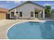 Inviting backyard pool with a spacious patio at 6447 W Escuda Rd, Glendale, AZ 85308