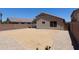 Large, flat backyard with gravel border at 10649 W Monte Vista Rd, Avondale, AZ 85392