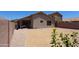 Large backyard with a gravel and sand landscaping at 10649 W Monte Vista Rd, Avondale, AZ 85392