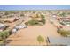 Aerial view showing a house, expansive yard, and surrounding desert landscape at 26110 S 196Th St, Queen Creek, AZ 85142