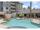 Relaxing pool and spa area with comfortable seating at 15802 N 71St St # 307, Scottsdale, AZ 85254